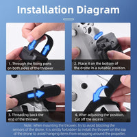 Airdrop System for DJI Avata 2/Mini 4 Pro/Air 3/Mini 3 Pro/Mavic 3 Pro/Mavic Pro Drone Thrower Fishing Life Rescue Send Gift