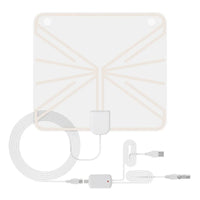 1080P 4K 13ft Cable 50 Miles Range TV Antenna Digital HD Antenna Indoor HDTV 1080P 4K 13ft Cable DVB-T2 Local Channel Broadcast