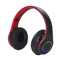 Wireless Bluetooth 5.0 Headphone With Microphone On-Ear Headset Stereo Sound Earphones Sports Gaming Foldable Headphones Game