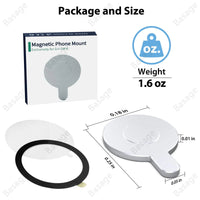 Magnetic Adapter Mobile Phone Holder Handheld Stabilizer Quick Release Accessories for DJI Osmo OM6 OM5 OM4 Gimbal for Magsafe