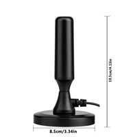 800+ Miles Range TV Antenna DTMB DVB-T Digital HDTV with Magnetic Base & HD Cable, Indoor & Outdoor 4K Smart TV Local Channels,