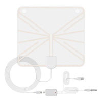 1080P 4K 13ft Cable 50 Miles Range TV Antenna Digital HD Antenna Indoor HDTV 1080P 4K 13ft Cable DVB-T2 Local Channel Broadcast