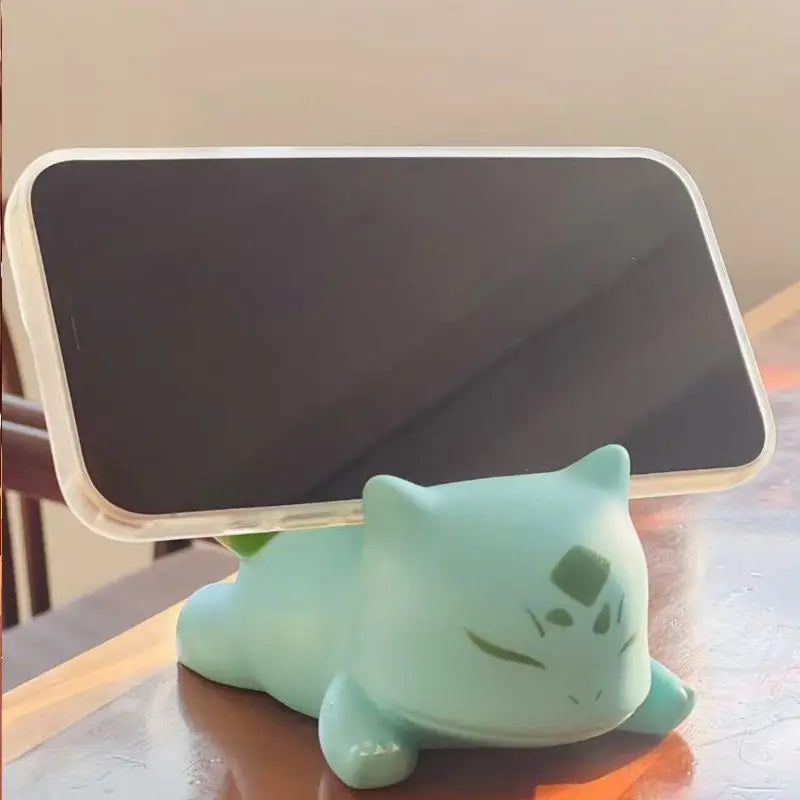 Bulbasaur Mobile Phone Holder Stand Accessories Cartoon Cute Tablet Desk Mount Table Flexible Lazy Bracket Support Gifts