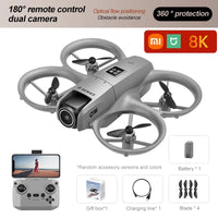 Xiaomi D16 Mini Drone with 180° Electric Adjustable 8K HD Camera WiFi Light Flow Drone Pocket Obstacle Avoidance Rc Quadcopter