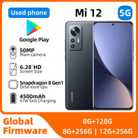 Xiaomi Mi 12 Android 5G Unlocked 6.28 inch 12GB RAM 256GB ROM All Colours in Good Condition Original used phone